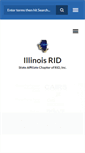 Mobile Screenshot of irid.org